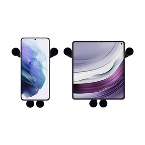 Foldable <b>Screen</b> Air Vent Mount Carbon Car Phone Holder Universal Fit Stable Anti Slip Anti Shake Anti Drop Compatible Narrow - Product Image 1