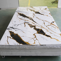 Tablero de mármol UV de alto brillo de lujo con patrón de piedra Estilo moderno clásico para aplicación en la sala de estar en Bangladesh