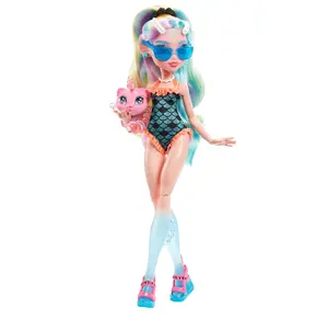 High Blue Fashion Doll with Colorful Streaked Hair Signature Look Accessories