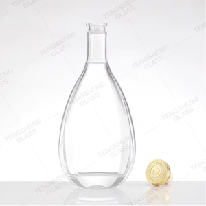 Tùy chỉnh màu sắc nhãn 500ml 700ml 750ml Boston chai thủy tinh cho Vodka Whisky rum chai thủy tinh với nút chai Stopper - Product Image 4