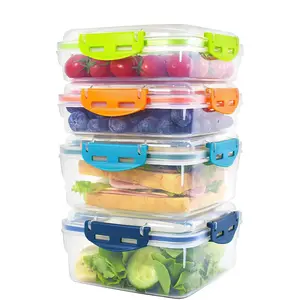 Gloway一套12个3种不同颜色的防漏可加热饭盒硼硅酸盐食品玻璃储物容器套装，带密闭盖子