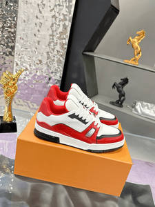 Chaussures de sport et de loisirs tendance pour hommes, nouvelle collection, confortables et respirantes, en cuir multi-matières, antidérapantes et amortissantes - Product Image 1