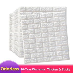 Carrelage mural en mousse de brique 3D, 2 pièces, bon marché, vente en gros, pour <span class=keywords><strong>papier</strong></span> <span class=keywords><strong>peint</strong></span> élégant de bureau - Product Image 2