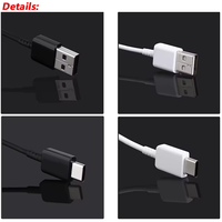 Cable de Carga Rápida USB Tipo-C de Alta Calidad de 1.2M para S20 S10 NOTE 10 20, Compatible con Impresoras, Original para Carga y Transferencia de Datos USB Tipo C