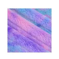 KINGCASON nouveautés absorption d'eau cravate colorant impression Pv peluche tricoté artificiel Faux tissu pour adultes/enfants couverture