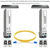 Transceiver SFP XCR 10G SFP-1.25G-LC 10GBase-LR Duplex LC SMF Module Optique (Laiton) pour Mellanox MMA2L20-AR 1310nm DDM 10km