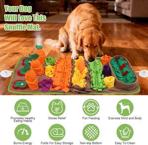 Portable Snuffle Mat <b>for</b> <b>Dogs</b> Durable Washable Pet Snuffle Training Feeding Mat Interactive <b>Dog</b> <b>Puzzle</b> Toy Snuffle Mat <b>for</b> <b>Dogs</b> - Product Image 5