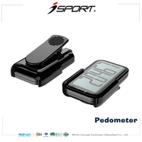 Écran LCD numérique 3D avec capteur de mouvement 3D, gradation automatique sans fil, recharge USB, podomètre pour le sport, la santé et la marche