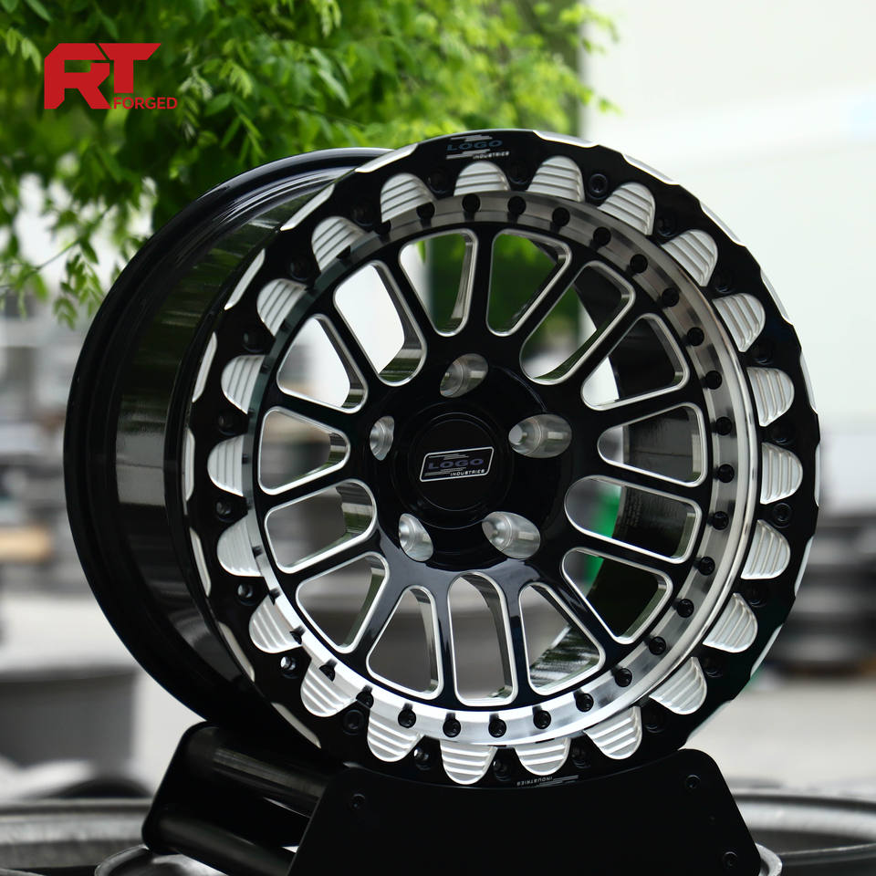 Drag Beatlock Rims Custom 17 18 19 20Inch Concave Drag Forged Beadlock Wheels 5x120 5x127 ...