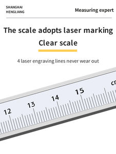 Hengliang Brede Mond Eendenbek Grote Nonius Remklauw 0-150Mm Roestvrij Staaldraad Touw Meetinstrument - Product Image 5