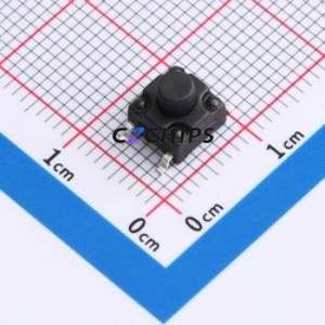 XJ4B0602210 Tactile Switch SMD-4P,6.2x6.2mm Switch Single Pole Single Throw Round Button 2.6N Vertical Mount - Product Image 1