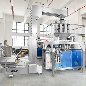 Machine d'emballage entièrement automatique pour granulés de thé et d'épices, machine de remplissage et de scellage de sachets préformés à fermeture éclair - Product Image 3