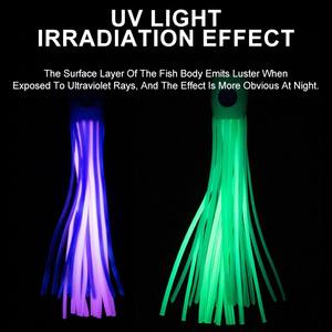 เหยื่อตกปลาเรซิ่น SKM 21 กรัม 150 มม./6 นิ้ว สำหรับปลาทูน่า ปลาหมึก ปลากระเบน ตกปลาทะเลน้ำเค็ม ปลาซาลมอน ปลาแมฮี - Product Image 3