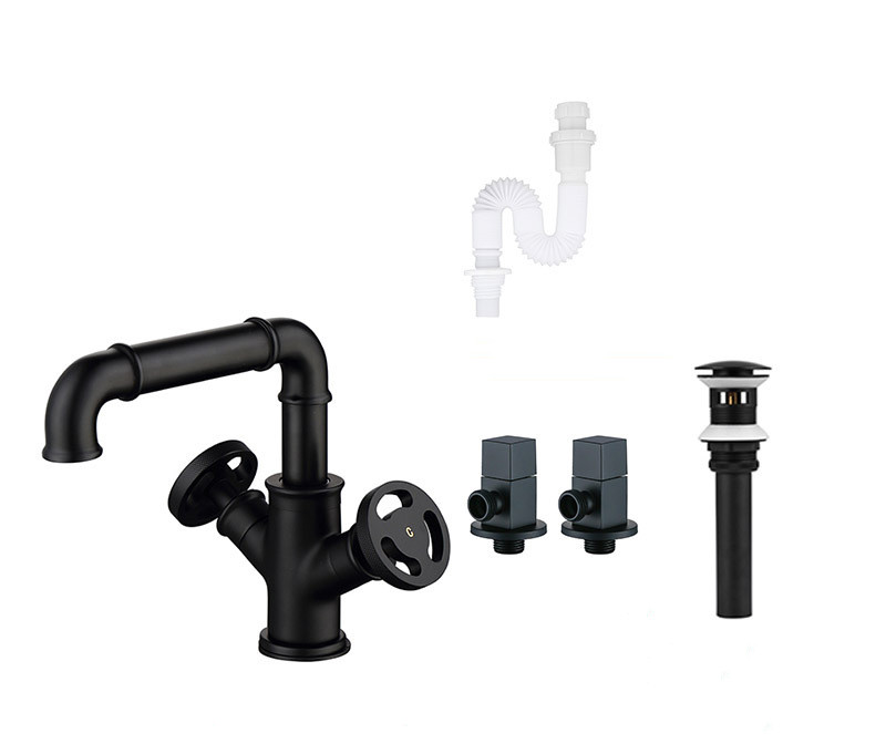 Dual Handle Single Hole Modern Basin