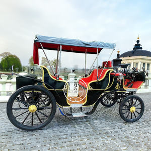 Carruaje de Caballos Victoria Black Royal 2025, Carroza de Caballos, Vagón de Caballos Rojo en Venta - Product Image 4