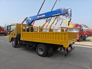 Truk Dongfeng 4x2, Truk Pikap dengan <span class=keywords><strong>Crane</strong></span> Shenbai 4 Ton, <span class=keywords><strong>Crane</strong></span> Hidrolik Stiff Boom untuk Dijual - Product Image 3