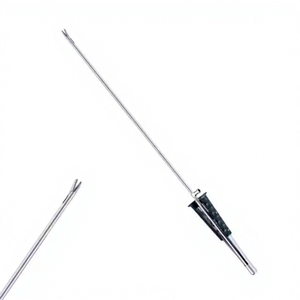 Portaagujas manual de cirugía cardiovascular MICS Instrumento quirúrgico de acero inoxidable Clase II CCC Certificado OEM Etiqueta privada - Product Image 1