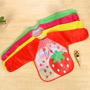 Tablier sans manches pour enfant, fille et garçon, imperméable, respirant, durable, mignon, lavable, hygiénique, pour l'alimentation des bébés et des tout-petits - Product Image 4