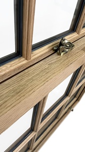 Thiết kế mới màu gỗ rắn gỗ đơn treo cửa sổ cửa sổ gỗ - Product Image 3