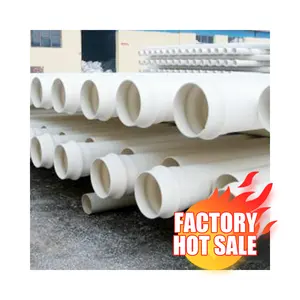 חנות מפעל גדול קוטר 315mm 350mm 400mm 600mm 630mm PVC פלסטיק צינור מחיר בדלהי