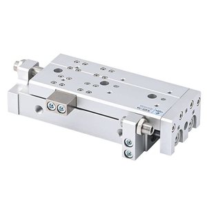 Cilindro Neumático Deslizante Liyuan HLQ20-75A de Alta Carga, Funcionamiento Silencioso, Cuerpo de Aluminio - Product Image 2