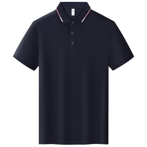Polo Shirt White Cotton Solid Color Short Sleeve Collared Workwear Daily Wear - Product Image 4