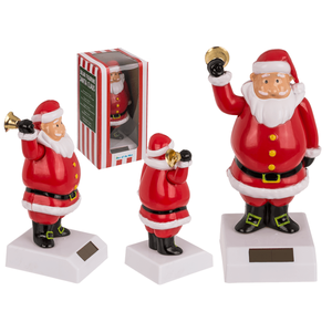 Estatuilla movible, Papá Noel con campana, - Product Image 1