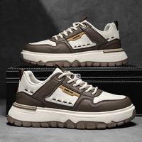 Chaussures de course populaires pour hommes pour l'automne/hiver, baskets de couleur unie, respirantes, chaussures de marche décontractées de luxe