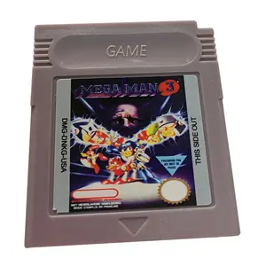 MEGA MAN3 GB Game Cartridge Card for GB SP/NDS//3DS Consoles 32 Bit Video Games English Language Version