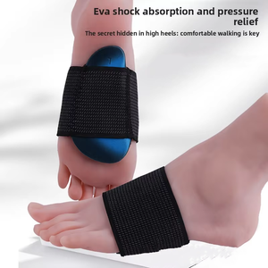 Plantilla de arco EVA para hombre y mujer, soporte ortopédico para pie plano, media plantilla con absorción de impactos para piernas arqueadas - Product Image 1