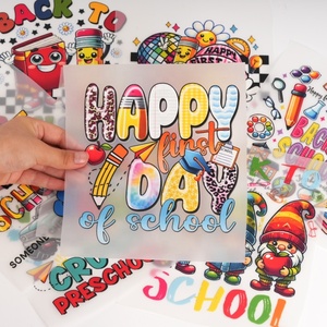 Kích thước tùy chỉnh có thể giặt Plastisol in chuyển nhiệt dán cho T-Shirts Hoodies & Hàng may mặc - Product Image 4