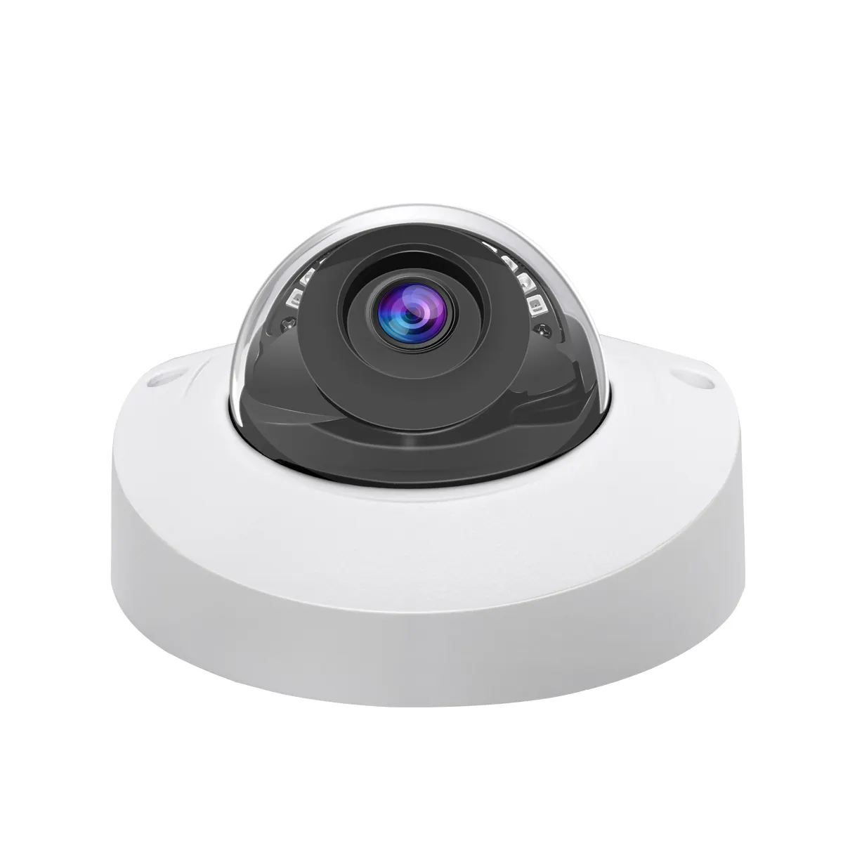 Indoor Camera YCX 5mp 25fps MINI Vandal Proof Dome 45ft Night Vision 2.8mm Wide Angle Indoor Home Security Camera