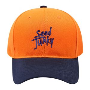 Luxury Oxford Dot Color-<b>Blocked</b> Simple Letter Embroidery 100% Cotton Baseball Caps Men Women Sporty Fashion Accessory Custom - Product Image 2