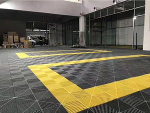 Anti-Slip PP Interlocking Waterproof 18mm Thick Textured Surface <strong>Vinyl</strong> <strong>Flooring</strong> Modern <strong>Click</strong> Lock Installation 3-Year Warranty - Product Image 4