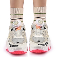 Boucle de chaussure rotative en plastique style bébé pour bottes, anti-chute, fixation pour baskets, ceinture, casque, modèle 003