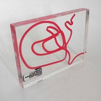 Trophée personnalisé en résine acrylique, trophée goutte d'huile diamant, cadeau souvenir artisanal fait main
