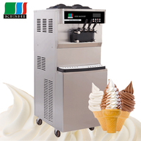 Machine à crème glacée de haute qualité à 5 saveurs, garantie 1 an, machine à crème glacée commerciale à vendre, machine à crème glacée molle