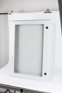 Boîtier électrique étanche en fibre de verre Saipwell IP66 FRP/GRP/SMC ANTIER 4X, boîte en fibre de verre polyester étanche - Product Image 3