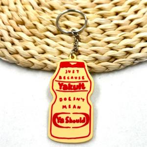 Jolis porte-clés en PVC animal blanc avec revêtement en silicone et clips en métal pour les sacs des <span class=keywords><strong>grands</strong></span>-<span class=keywords><strong>parents</strong></span> à la mode Style intemporel - Product Image 4