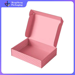 Boîtes en carton à couvercle rabattable, prix d'usine Chine, promotion, emballage en carton avec ruban, boîte d'expédition ondulée mate - Product Image 2