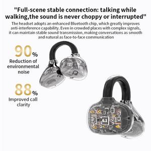 <span class=keywords><strong>หู</strong></span><span class=keywords><strong>ฟัง</strong></span>บลูทูธแบบหนีบ<span class=keywords><strong>หู</strong></span> Q108 สำหรับออกกำลังกาย เล่นกีฬา สวมใส่สบาย พร้อมสายเหล็กยืดหยุ่น ชิป Bluetrum <span class=keywords><strong>หู</strong></span><span class=keywords><strong>ฟัง</strong></span>ไร้สาย - Product Image 2