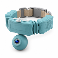Collier GPS pour animaux de compagnie avec caméra 4G WiFi vidéo 1080P, clôture électronique, localisation en temps réel pour chiens et chats, promenade, randonnée, voyage