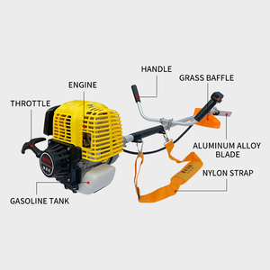 Cortadora de césped de gasolina inalámbrica de 4 tiempos, cortadora Industrial DIY de grado Gx 35, soporte personalizado OEM - Product Image 2
