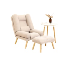 Chaises inclinables de sofa paresseux de fauteuil de tissu de vente chaude pour la chaise d'allaitement de salon