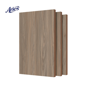Contrachapado Recubierto de Melamina Color Gris Claro Nogal 1220x2440mm Grado ENF Panel de Pared para Decoración del Hogar Contrachapado de Arce Canadiense para Construcción - Product Image 1
