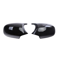 JDMotorsport88 2 piezas Cubiertas de Espejo Retrovisor Lateral de ABS Negro Brillante para BMW Serie 3 E90 E92 E93 M3 2008-2013