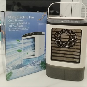 Mini <b>Air</b> <b>Cooler</b> With Usb Power Humidifying Portable Office Cooling <b>Fan</b> White 20x20x28cm - Product Image 3