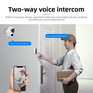 Góc rộng Wifi pin giám sát từ xa không dây Home PIR phát hiện máy ảnh tầm nhìn ban đêm HD <span class=keywords><strong>Camera</strong></span> An Ninh - Product Image 3
