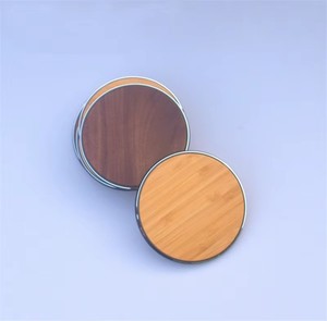 Chargeur sans fil universel en bambou personnalisé, charge rapide 5W 7W 15W avec protection OTP QC3.0 pour <span class=keywords><strong>Oppo</strong></span> - Product Image 3