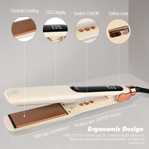 Plancha de Pelo Eléctrica PRITECH Personalizada a Precio Económico, Plancha de Pelo Profesional para el Hogar - Product Image 2